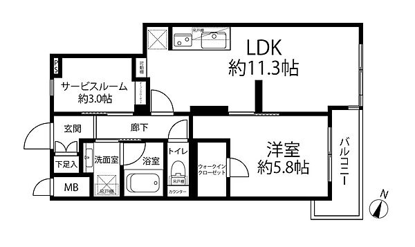 間取り：313004931065