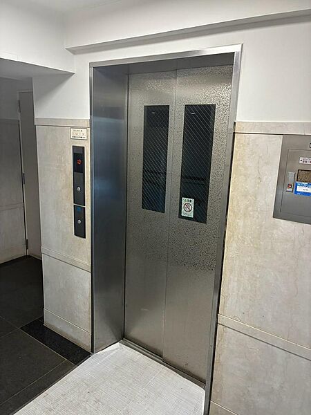エントランス側エレベーターこの他に等間隔で２台　合計３台のエレベーター　お部屋前にもエレベーターが御座います。