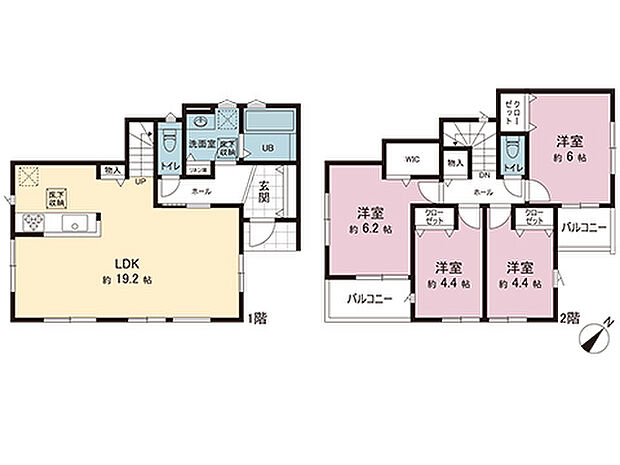 間取図です。図面と異なる場合は現況を優先させていただきます。