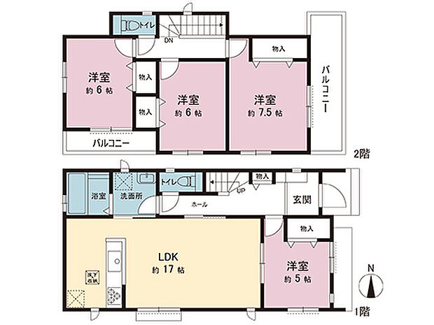 間取図です。図面と異なる場合は現況を優先させていただきます。