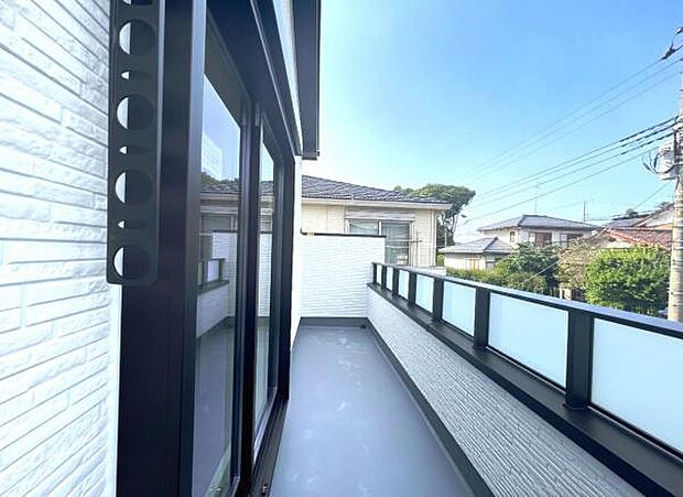 お洗濯ものを気持ち良く太陽の光で干せるのが嬉しいですね。