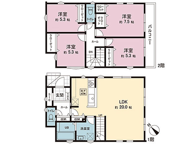 間取図です。図面と異なる場合は現況を優先させていただきます。