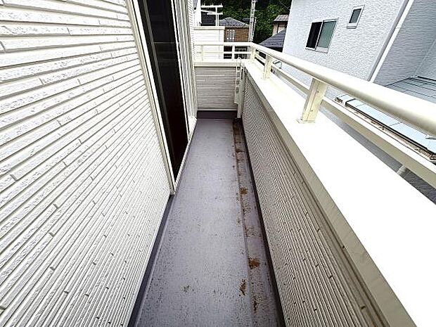 お洗濯ものを気持ち良く太陽の光で干せるのが嬉しいですね。