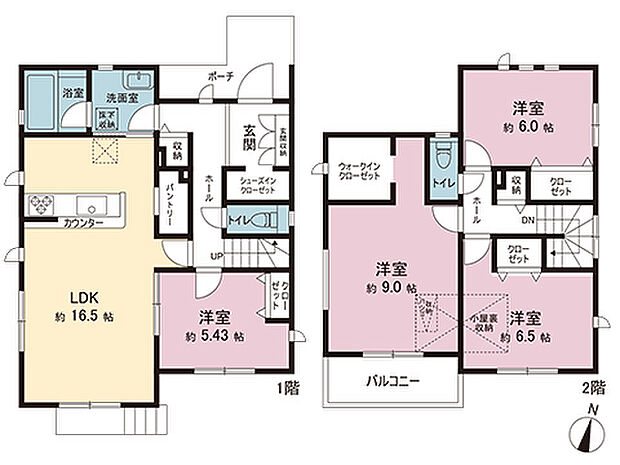 間取図です。図面と異なる場合は現況を優先させていただきます。