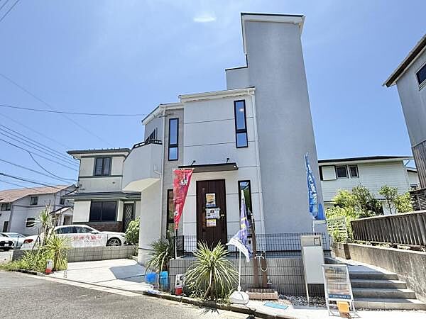 建物完成済・ご家族揃って建物と街並みをご覧いただけます。