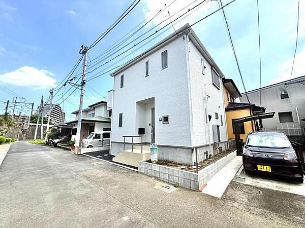 建物完成済・ご家族揃って建物と街並みをご覧いただけます。
