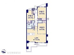 シルフィード湘南 3LDKの間取図画像