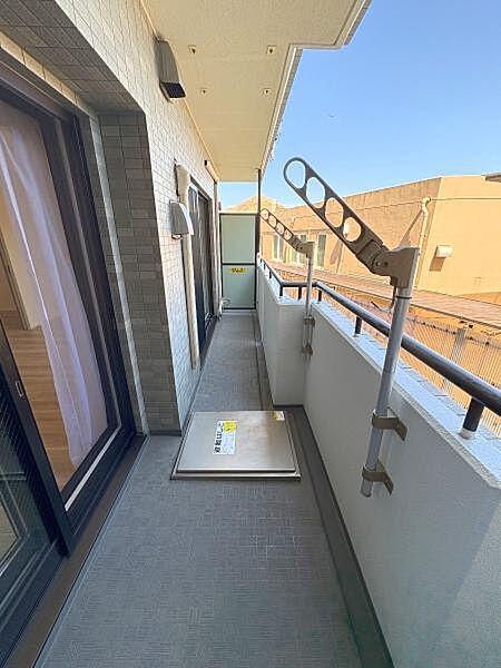 お洗濯ものを気持ち良く太陽の光で干せるのが嬉しいですね。
