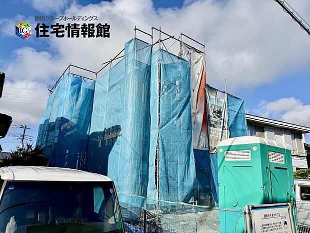 一生懸命建築中です。完成が楽しみですね。