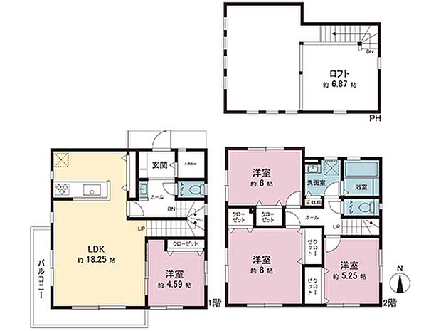 間取図です。図面と異なる場合は現況を優先させていただきます。