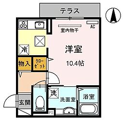 日東新町Dルーム 1階