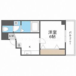 クレセール阿波座 4階/405