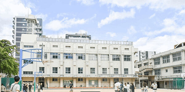 中学校「大阪市立堀江中学校まで494m」