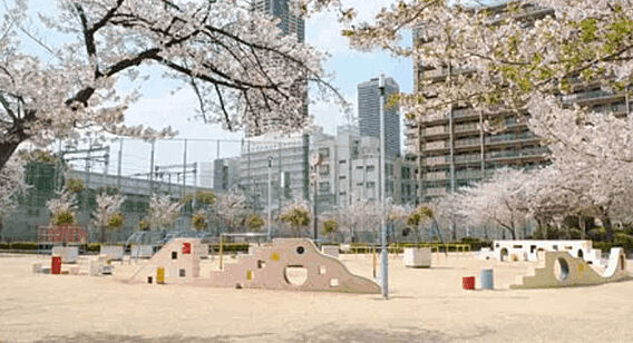公園「市岡公園...