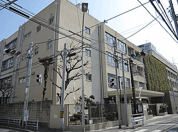 小学校「大阪市立高津小学校まで206m」