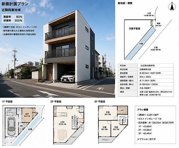 ※新築住居イメージです　お好きな間取りで建築できます