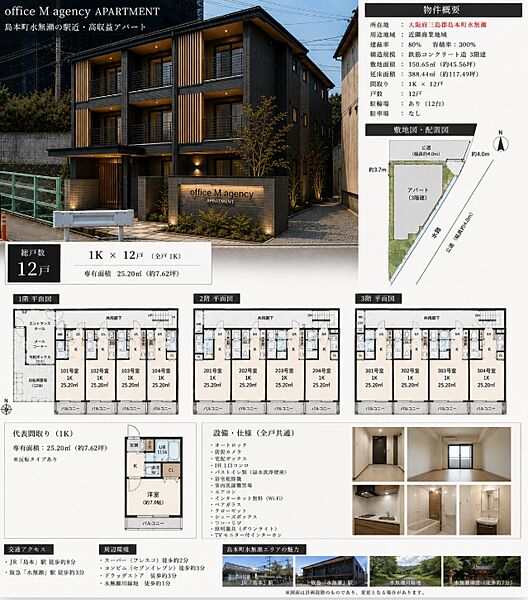 ※アパート建築イメージです　建築業者様ご紹介できますのでお気軽にご相談下さい！