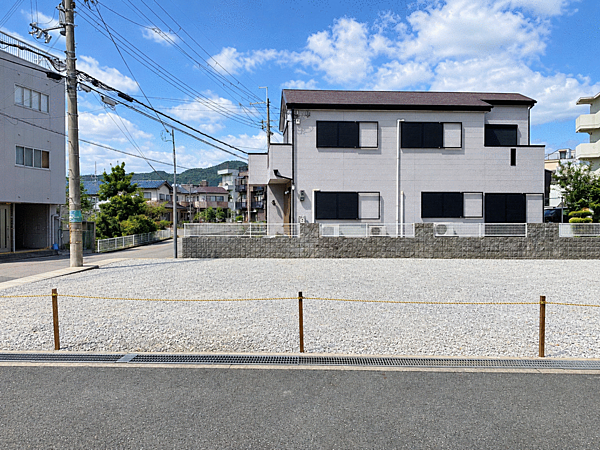 ※更地イメージです　敷地の形状や建物配置をイメージしやすい資料です