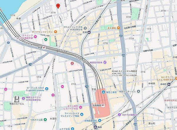 Osaka Metro御堂筋線「中津」駅徒歩7分