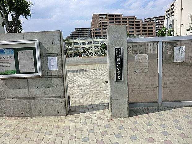 塚戸小学校　860ｍ