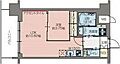 プレジオ難波10階15.1万円