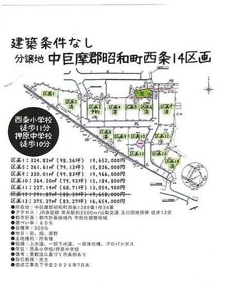 区画図
