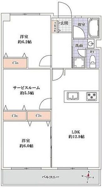 間取り：313004854876