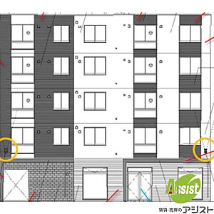 外観:完成予想図 札幌市東区北八条東「仮)北8東8MS」 外観:完成予想図 札幌市東区北八条東「仮)北8東8MS」