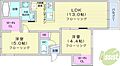 Flap福住(フラップ)4階9.4万円