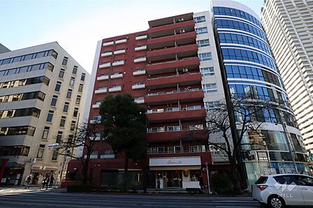 ハイツ水天宮前の外観(北側から)