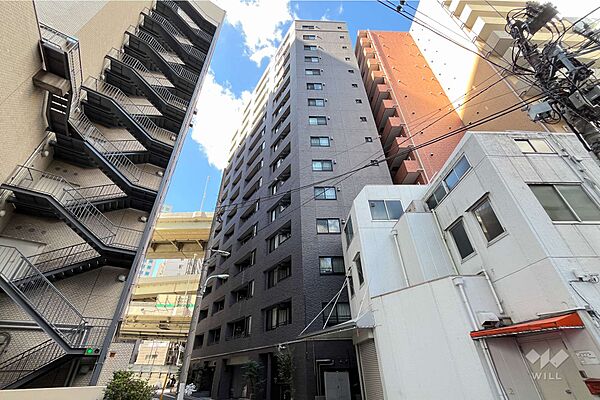 レックス日本橋水天宮プレミアタワーの外観（南東側から）