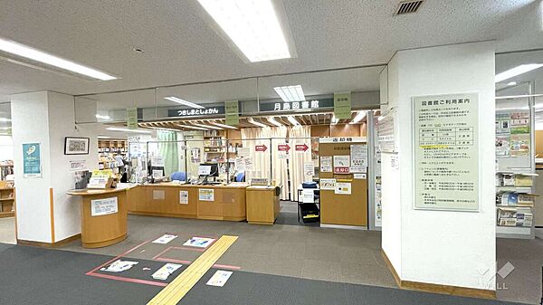 月島図書館の外観