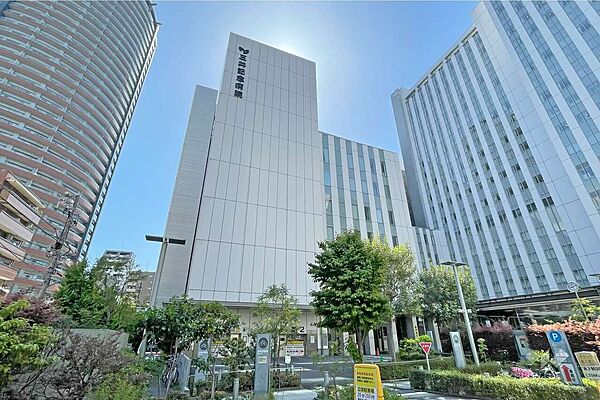 三井記念病院の外観