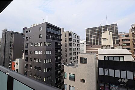 バルコニーからの眺め（北東方向）［2026年7月17日撮影］