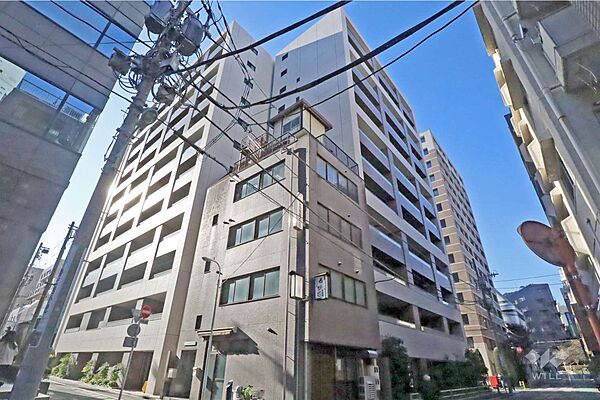 イニシア築地レジデンスの外観(東側から)