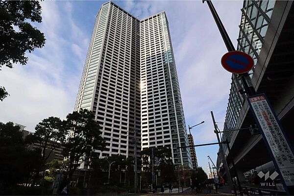 勝どきザタワーの外観(東側から)