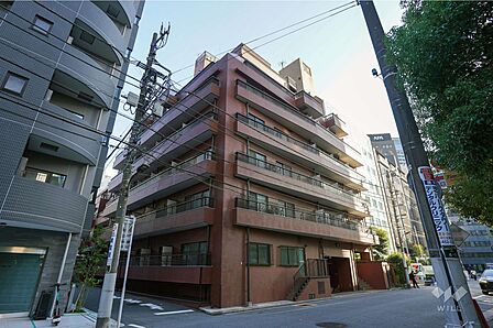 三田富洋ハイツの外観(西側から)