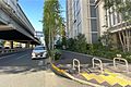 敷地北側の前面...
