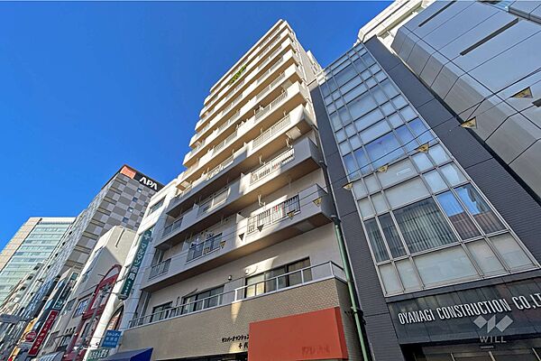 サンパークマンション千代田の外観（南側から）
