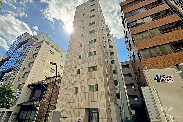 グリーンパーク千代田淡路町の外観（北東側から）