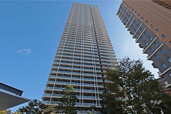 晴海フラッグパークビレッジT棟の外観(西側から)
