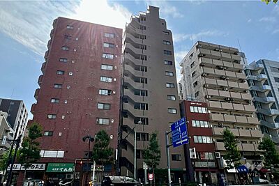 外観:マイキャッスル水天宮前弐番館の外観(北側から) 外観:マイキャッスル水天宮前弐番館の外観(北側から)