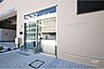 駐車場：駐輪場の出入り口