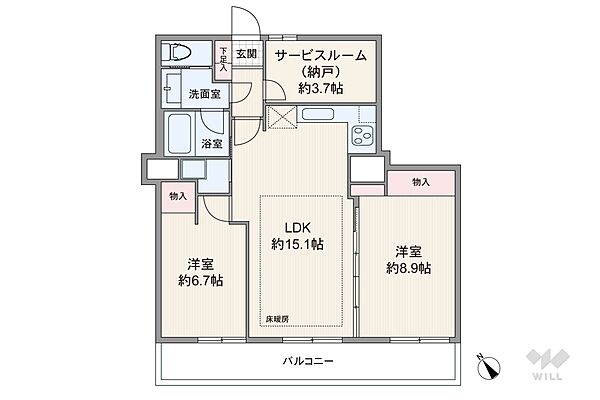 間取り：313004893590