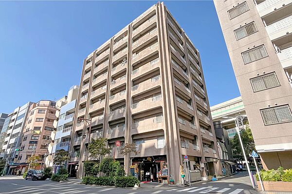 セブンスターマンション第2日本橋の外観（南東側から）