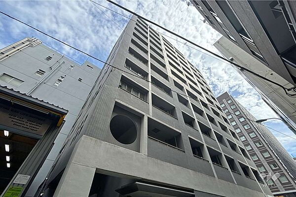 スタジオスクエア人形町の外観（北西側から）