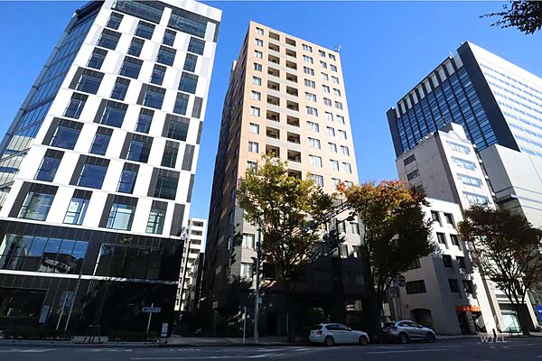 アクシア日本橋の外観（西側から）