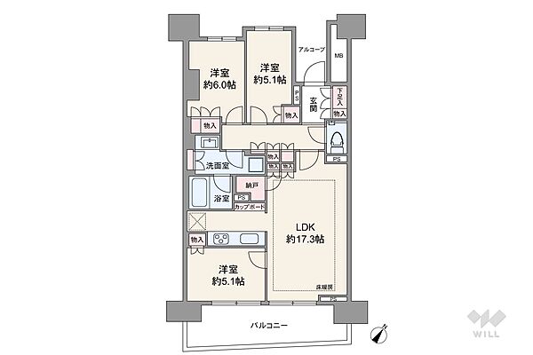 間取り：313004856435