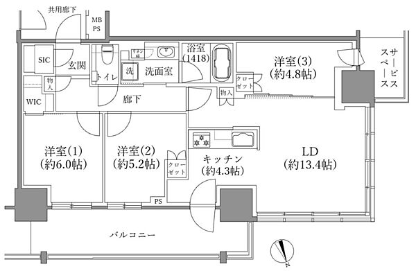 間取り：313004898574