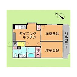 ファミールサンワ 2階/-